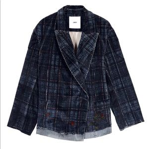 JNBY corduroy oversized jacket size m